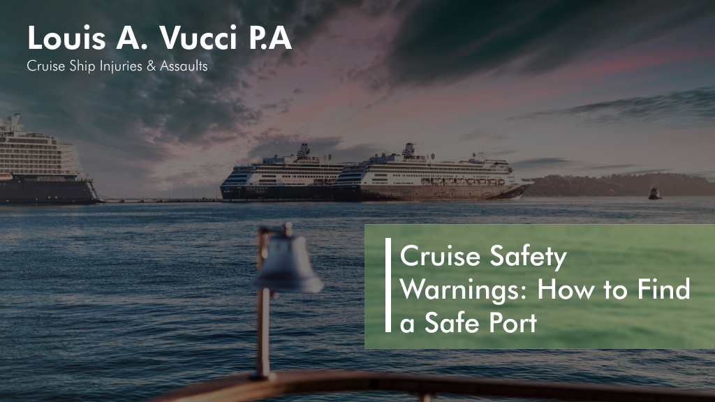 Two cruise ships and some other water vessels sail under cloudy weather