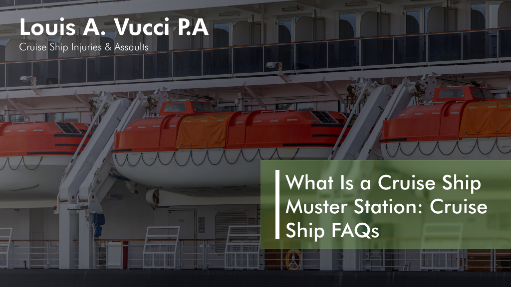 Bright orange lifeboats on the deck of a cruise ship